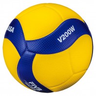 Мяч волейбольный Mikasa V200W (размер 5, синтетическая кожа, профессиональный) - fgospostavki.ru - Обнинск