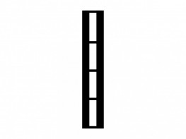 Набор магнитных карточек "Двойная тактовая черта" (6 штук) - fgospostavki.ru - Обнинск