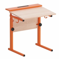Стол ученический с наклоном столешницы (0-15°) на прямоугольной трубе - fgospostavki.ru - Обнинск