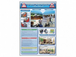 Стенд "Техника безопасности при эксплуатации учебного оборудования в детском автоклассе" - fgospostavki.ru - Обнинск