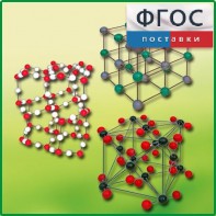 Комплект моделей кристаллических решеток (6 штук) - fgospostavki.ru - Обнинск