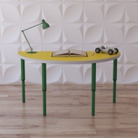 Стол растущий на регулируемых ножках «Половинка» - fgospostavki.ru - Обнинск