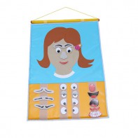 Дидактическая панно "Девочка" - fgospostavki.ru - Обнинск