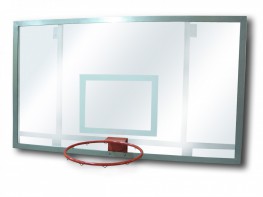 Щит баскетбольный игровой, поликарбонат (1800х1200 миллиметров) - fgospostavki.ru - Обнинск