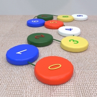 Игровой набор Цифры-шагайка - fgospostavki.ru - Обнинск