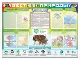 Стенд-уголок "Вестник природы" Вариант 1 - fgospostavki.ru - Обнинск