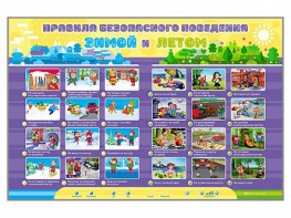Интерактивный стенд "Правила безопасного поведения Зимой и Летом" - fgospostavki.ru - Обнинск