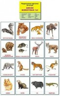 Раздаточные карточки "Дикие животные (2)" - fgospostavki.ru - Обнинск