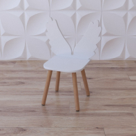 Стул «Птичка-невеличка» белый - fgospostavki.ru - Обнинск