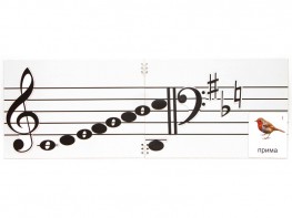 Настольное мягкое магнитно-маркерное поле с нотным станом - fgospostavki.ru - Обнинск