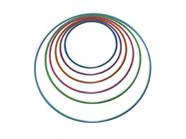 Обруч гимнастический стальной утяжеленный (1000 мм)  - fgospostavki.ru - Обнинск