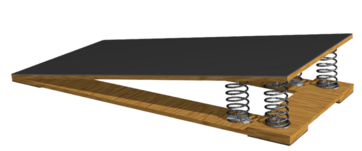 Мостик гимнастический подкидной усиленный (4 пружины) - fgospostavki.ru - Обнинск