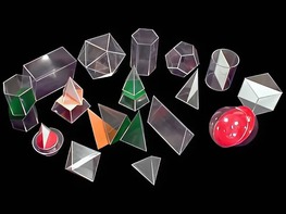 Набор прозрачных геометрических тел с сечениями (разборный) - fgospostavki.ru - Обнинск