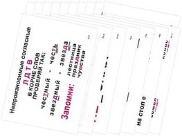 Опорные таблицы по русскому языку 2 класс - fgospostavki.ru - Обнинск