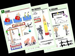 Комплект таблиц "Механика. Законы сохранения. Колебания и волны" (8 таблиц, формат А1, ламинированные) - fgospostavki.ru - Обнинск