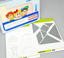 Игровой набор "Танграм" (с комплектом карточек) - fgospostavki.ru - Обнинск