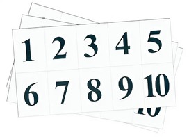 Набор цифр от 1 до 10 (для начальной школы) - fgospostavki.ru - Обнинск