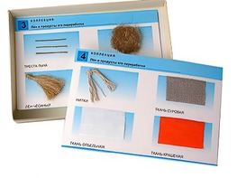 Коллекция "Лен и продукты его переработки" (средняя школа) - fgospostavki.ru - Обнинск