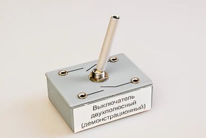 Выключатель двухполюсный (демонстрационный) - fgospostavki.ru - Обнинск