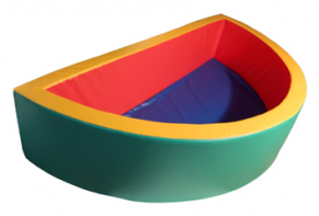 Бассейн с шариками полукруглый (без рисунка) - fgospostavki.ru - Обнинск