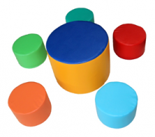 Игровая мебель "Посиделки" (6 банкеток) - fgospostavki.ru - Обнинск