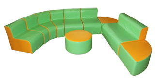 Угловая мебель "Лада-6" ВИК (6 элементов) - fgospostavki.ru - Обнинск