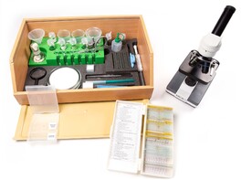 Биологическая микролаборатория с микропрепаратами и микроскопом - fgospostavki.ru - Обнинск