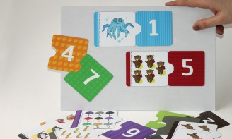 Набор магнитных карточек "Состав числа от 1 до 10" - fgospostavki.ru - Обнинск