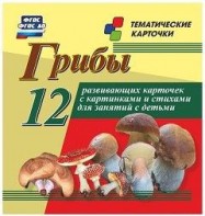 Тематические карточки "Грибы" - fgospostavki.ru - Обнинск