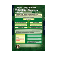 Комплект таблиц. ОБЖ. Терроризм. - fgospostavki.ru - Обнинск