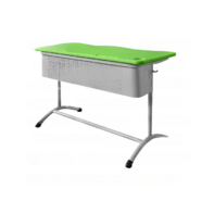 Школьный двухместный стол с перфорированным экраном - fgospostavki.ru - Обнинск
