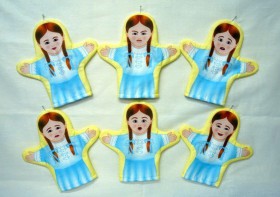 Набор рукавичек "Эмоции (девочки)" 6 штук - fgospostavki.ru - Обнинск