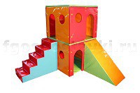 Домик игровой двухэтажный (комплект) - fgospostavki.ru - Обнинск