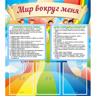Стенд "Мир вокруг меня" - fgospostavki.ru - Обнинск