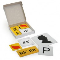 Модель-аппликация "Наследование резус-фактора" (набор из 19 карт) - fgospostavki.ru - Обнинск