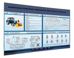 Электрифицированный светодинамический стенд «Комплектование машинно-тракторных агрегатов» - fgospostavki.ru - Обнинск