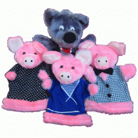 Набор перчаточных кукол "Три поросенка" - fgospostavki.ru - Обнинск