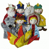 Набор перчаточных кукол "Иван-царевич и серый волк" - fgospostavki.ru - Обнинск