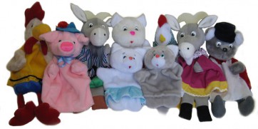 Набор перчаточных кукол "Кошкин дом" - fgospostavki.ru - Обнинск