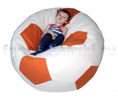 Кресло "Футбольный мяч" с гранулами с чехлом из жаккарда - fgospostavki.ru - Обнинск