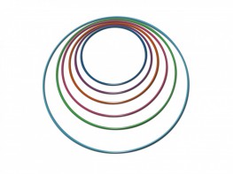 Обруч гимнастический стальной окрашенный утяжеленный (900 миллиметров, 1050 грамм) - fgospostavki.ru - Обнинск