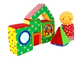 Развивающая игрушка для детей с нарушением зрения "Конструктор Колобок" - fgospostavki.ru - Обнинск