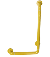 Поручень опорный L-образный вертикальный (желтый) - fgospostavki.ru - Обнинск