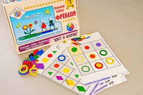 Игровой набор Фребеля "Цвет и форма" (серия "Эксперимент") - fgospostavki.ru - Обнинск