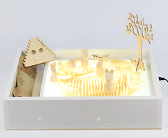 Световой планшет для рисования песком Белый - fgospostavki.ru - Обнинск