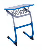 Парта одноместная регулируемая по высоте (наклонная столешница) с антивандальной кромкой - fgospostavki.ru - Обнинск