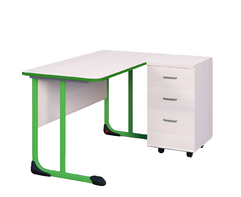 Стол учителя с тумбой с антивандальной кромкой - fgospostavki.ru - Обнинск