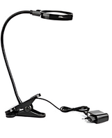 Лупа настольная на прищепке с подсветкой (5х) - fgospostavki.ru - Обнинск