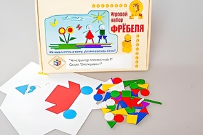 Игровой набор Фребеля "Конструктор плоскостной-1" (Серия "Эксперимент") - fgospostavki.ru - Обнинск