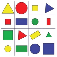 Тематическое поле-маршрутизатор «Цвета и формы» для мини-робота Bee-Bot/Blue-Bot - fgospostavki.ru - Обнинск